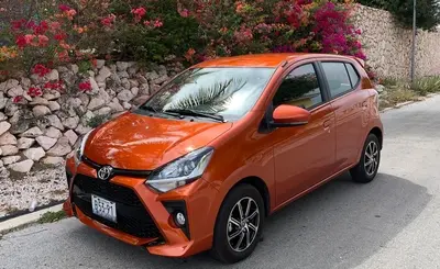 Toyota Agya 2022 rental car in Curacao